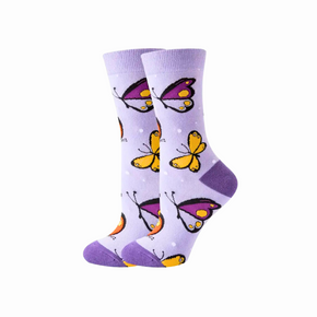 Butterfly Pattern Socks