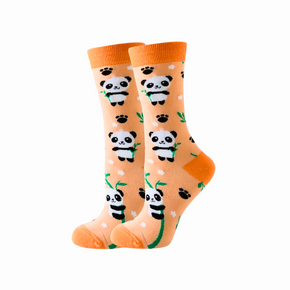 Women Panda Print Socks