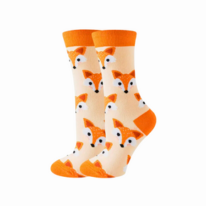 Fox Pattern Socks