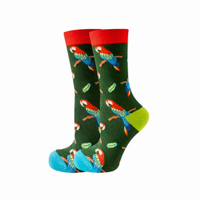 Parrot Pattern Socks