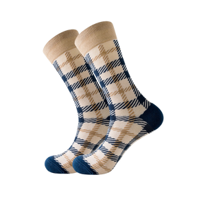 Scottish Plaid Men Socks